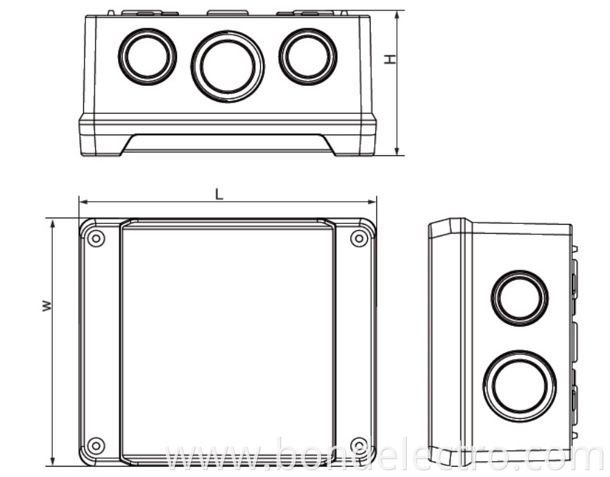 Size of JK Junction Box